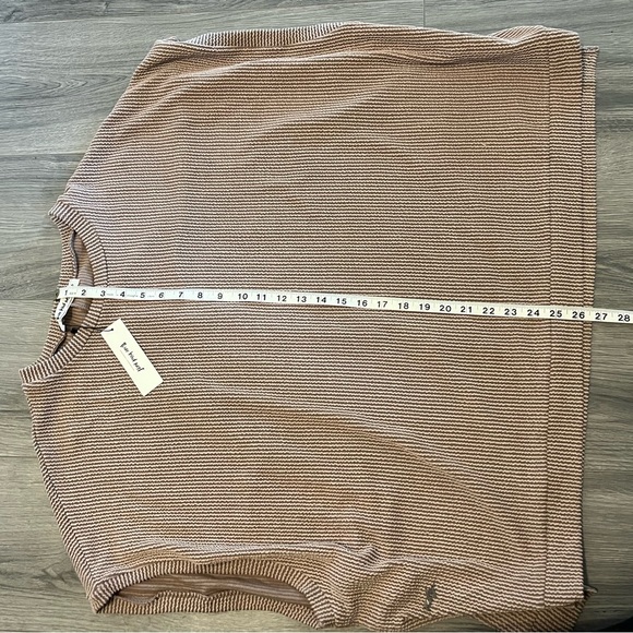 Three Bird Nest Blue Knit Top - Picture 3 of 6